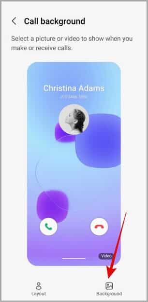 Call-Background-on-Samsung-Galaxy-Phone-306x621 كيفية تغيير خلفية المكالمات على هواتف Samsung Galaxy