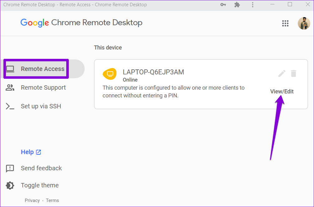 Chrome-Remtoe-Desktop-App أفضل 5 طرق لإصلاح عدم عمل سطح المكتب البعيد من Chrome على Windows 11