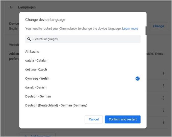 كيفية تغيير نظام Chromebook ولغة لوحة المفاتيح - %categories