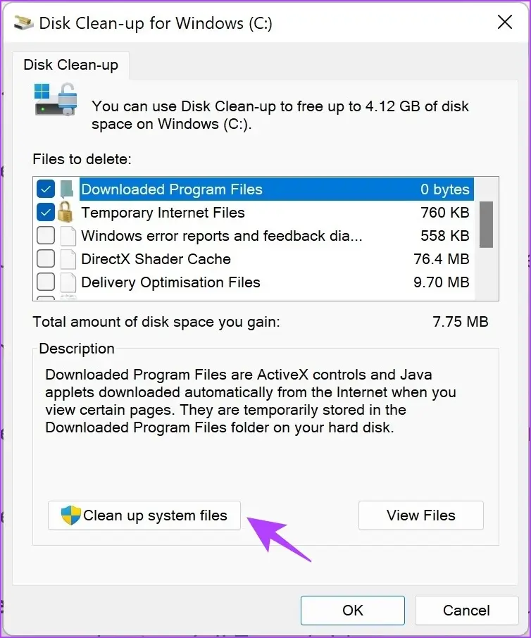 Clean-up-system-files 3 طرق لإزالة الملفات المتبقية بعد إلغاء تثبيت البرنامج على Windows