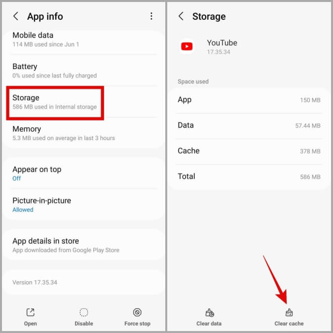 Clear-YouTube-App-Cache-675x675 أفضل 7 طرق لإصلاح تباطؤ تطبيق YouTube على Android و iPhone