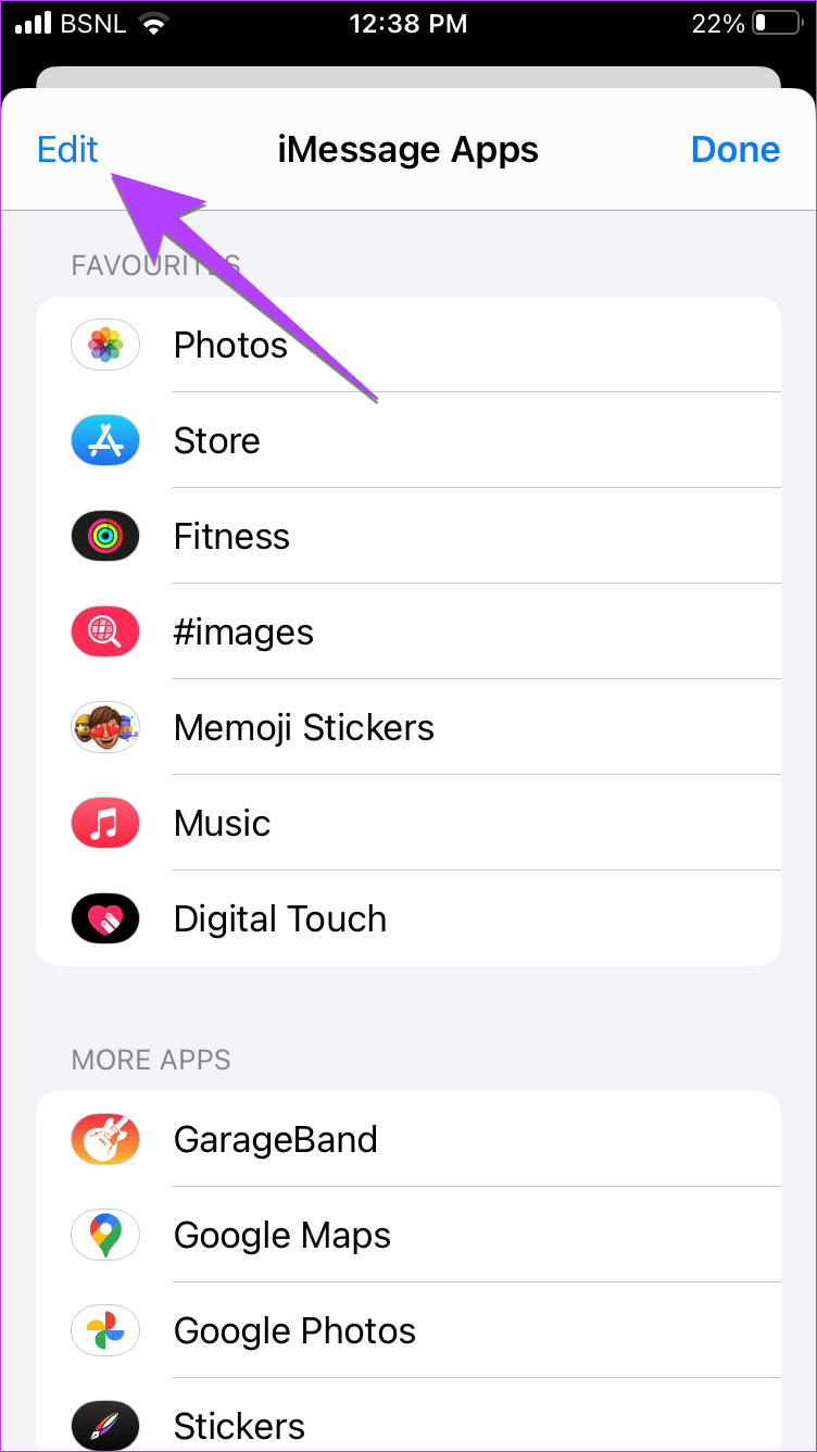 Click-on-Edit-to-add-audio-Message كيفية إرسال رسالة صوتية على iPhone (تحديث iOS 16)