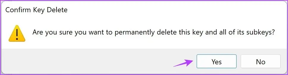 Confrim-Delete-Keys 3 طرق لإزالة الملفات المتبقية بعد إلغاء تثبيت البرنامج على Windows