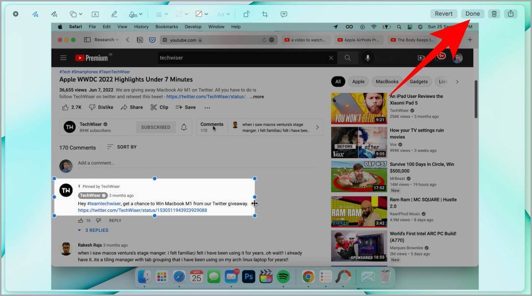 Cropping-Area-for-Highlighting-in-Preview-Editor-on-Mac-1086x605 كيفية التقاط لقطة شاشة وإبرازها على نظام Mac