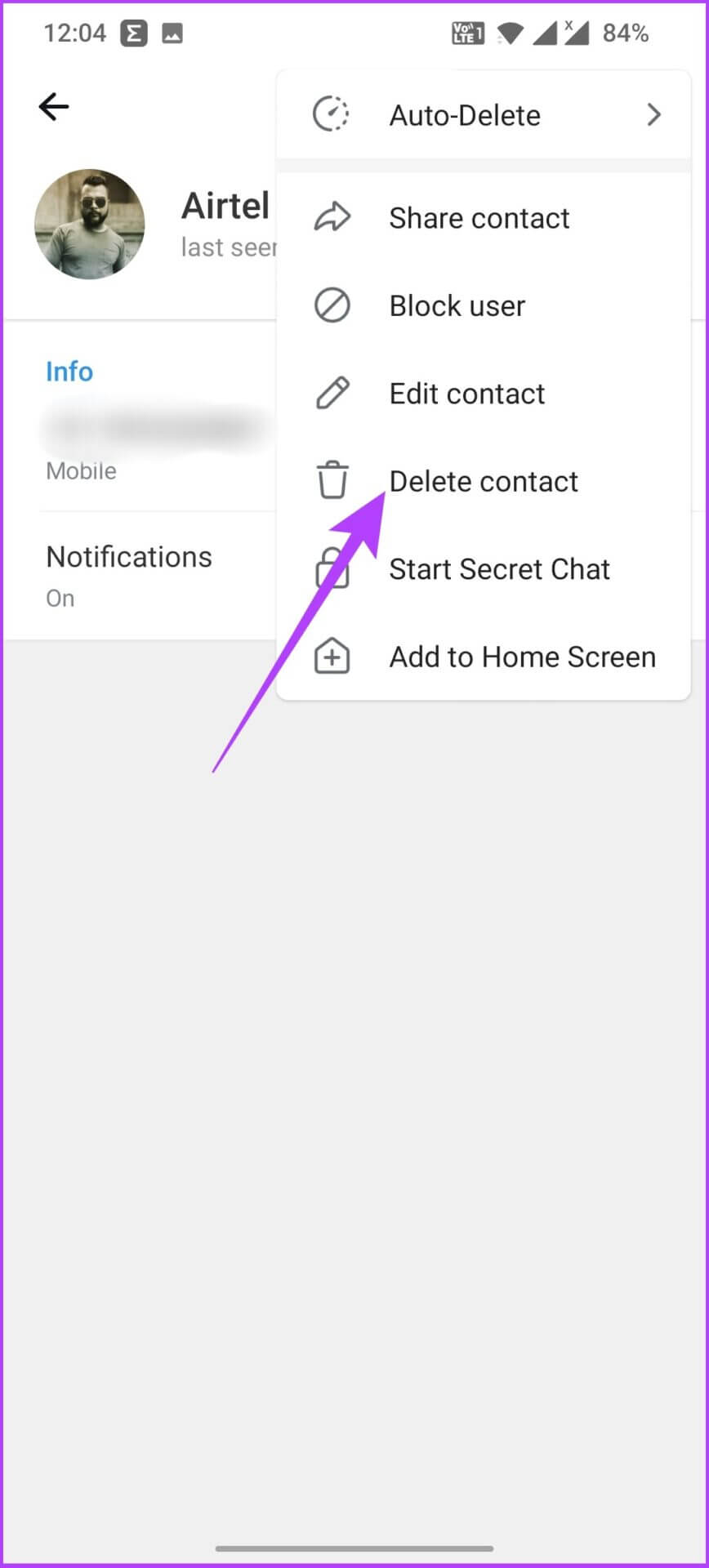 Delete-Telegram-contact-1-868x1920 كيفية حذف جهات اتصال Telegram على iPhone أو Android أو الكمبيوتر الشخصي