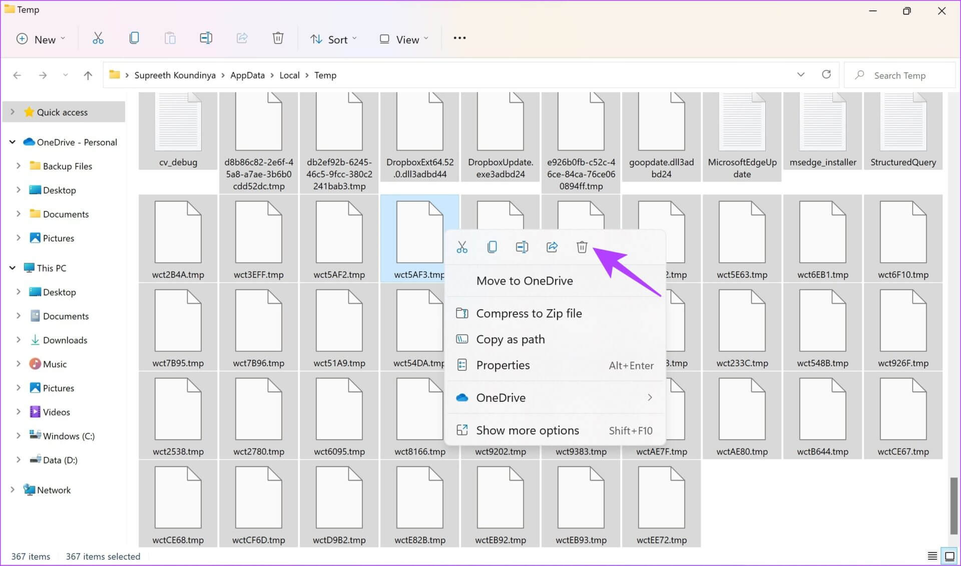 Delete-Temp-Files-1920x1131 3 طرق لإزالة الملفات المتبقية بعد إلغاء تثبيت البرنامج على Windows