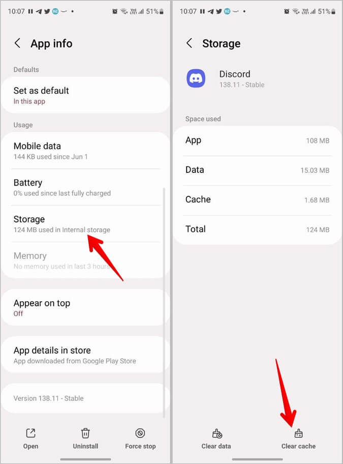 Discord-App-Clear-Cache-675x912 أفضل 13 إصلاحًا لعدم عمل Discord على Android و iPhone