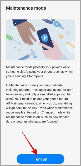 Enable-Maintenance-Mode-on-Sasmsung-Galaxy-Phone-1-340x691 كيفية استخدام وضع الصيانة على هواتف Samsung Galaxy