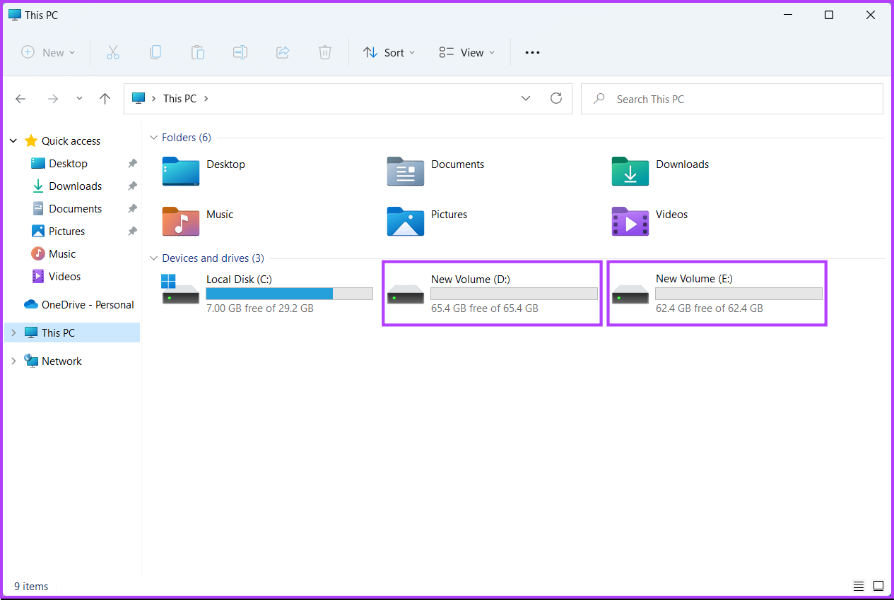 FIle-Explorer-3 كيفية إنشاء وتعديل أقسام القرص الصلب على Windows 11