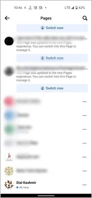 Facebook-Mobile-Your-Pages-Open-300x645 كيفية البحث عن عنوان URL ملفك الشخصي ومشاركته ، والمنشورات ، وما إلى ذلك على Facebook.