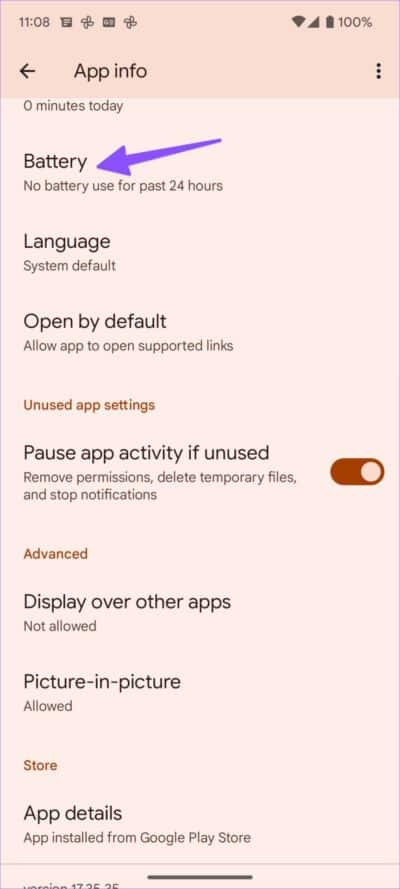 Fix-battery-drain-in-Android-13-10-864x1920-e1663192658911 أفضل 8 طرق لإصلاح استنزاف البطارية في Android 13