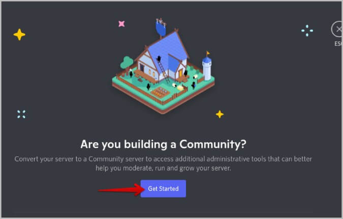 Get-Started-on-building-community-on-Discord-675x430 كيفية إنشاء وإعداد واستخدام قناة المنتديات على Discord