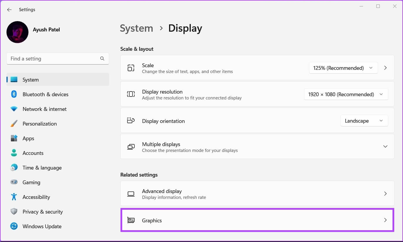 Go-To-Graphics-1373x825 كيفية تعيين وحدة معالجة الرسوميات GPU المفضلة للتطبيقات والألعاب على Windows 11