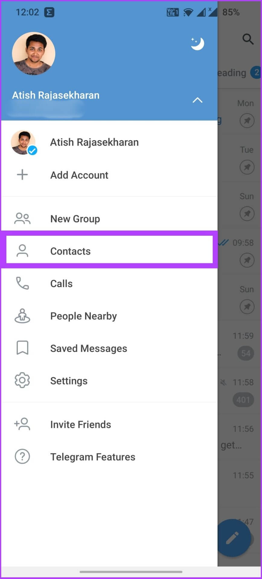 كيفية حذف جهات اتصال Telegram على iPhone أو Android أو الكمبيوتر الشخصي - %categories