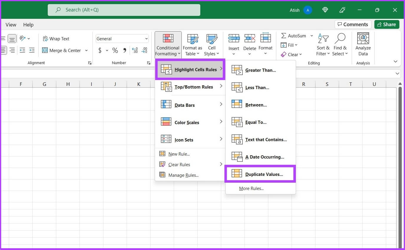 Highlight-Duplicates-in-Excel-5-1-1375x850 كيفية تحديد وتسليط الضوء على التكرارات في Excel: طريقتين سهلتين