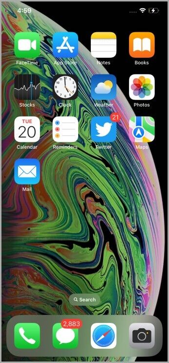 Home-screen-iPhone-346x742 كيفية إيقاف تشغيل الإعلانات المخصصة على iPhone