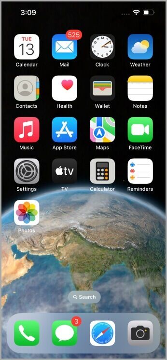 Homescreen-iPhone-346x742 كيفية تمكين / تعطيل زر الطاقة لإنهاء المكالمة على iPhone