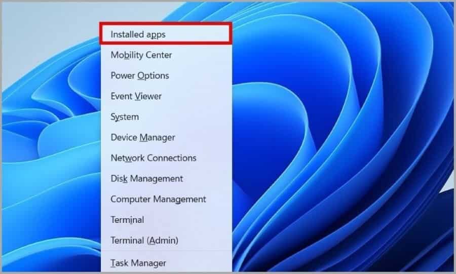 Installed-Apps-on-Windows-11-1-900x541 أفضل 7 إصلاحات لعدم عمل الرسام أو الرسام ثلاثي الأبعاد على Windows 11