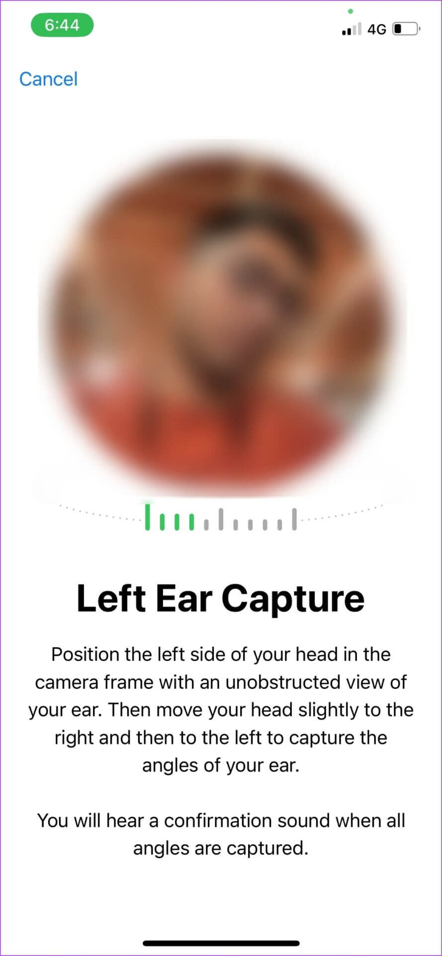 Left-Ear-Capture-889x1920 iOS 16: كيفية استخدام الصوت المكاني المخصص على iPhone