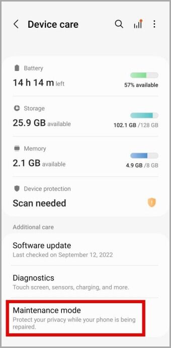 Maintenance-Mode-on-Samsung-Galaxy-Phone-1-340x691 كيفية استخدام وضع الصيانة على هواتف Samsung Galaxy
