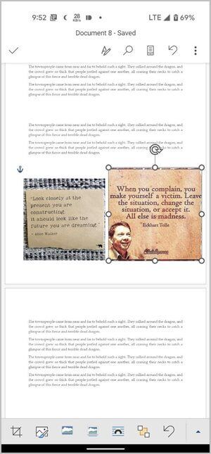 Microsoft-Word-Mobile-Images-Side-by-Side-300x645 4 طرق لوضع صورتين جنبًا إلى جنب في Word