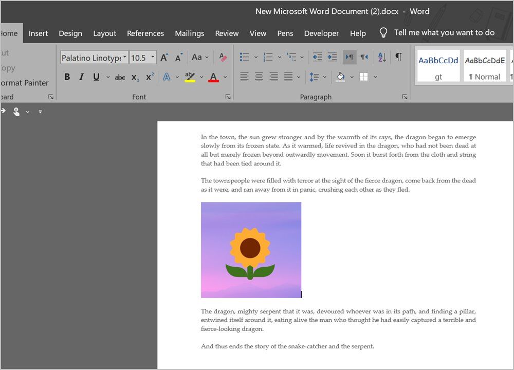 Microsoft-Word-Text-Box-Image-Align-1000x720 4 طرق لوضع صورتين جنبًا إلى جنب في Word