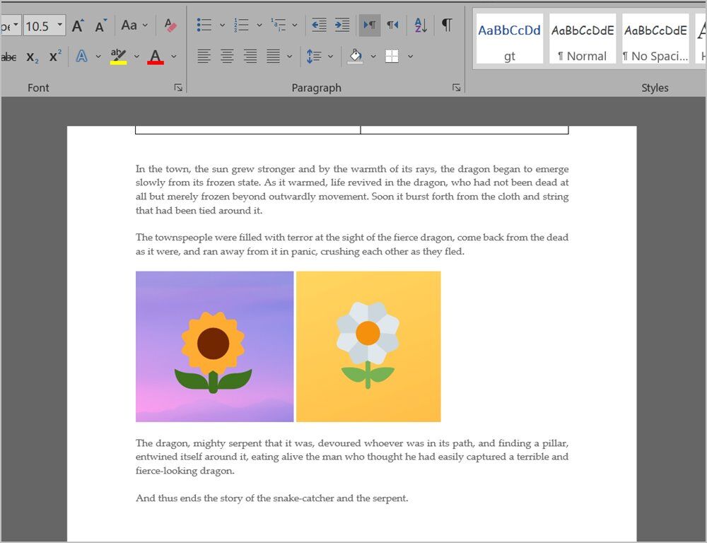 Microsoft-Word-Text-Box-Images-Side-by-Side-1000x768 4 طرق لوضع صورتين جنبًا إلى جنب في Word