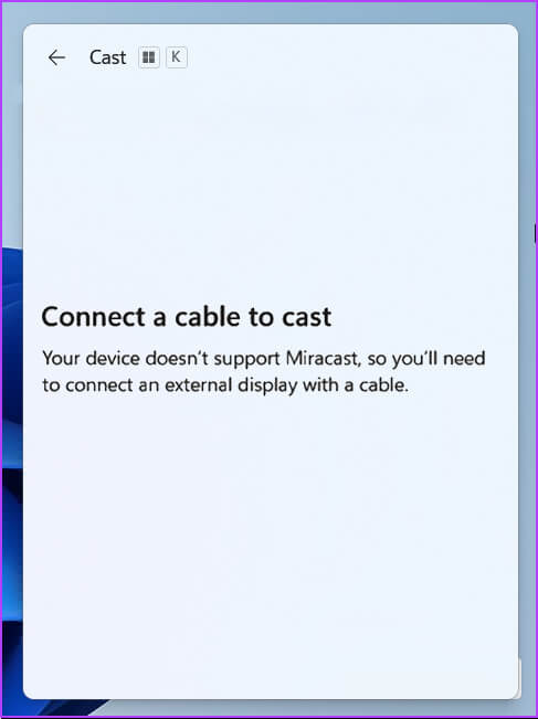 أفضل 5 طرق للتحقق مما إذا كان جهاز الكمبيوتر Windows 11 يدعم Miracast - %categories