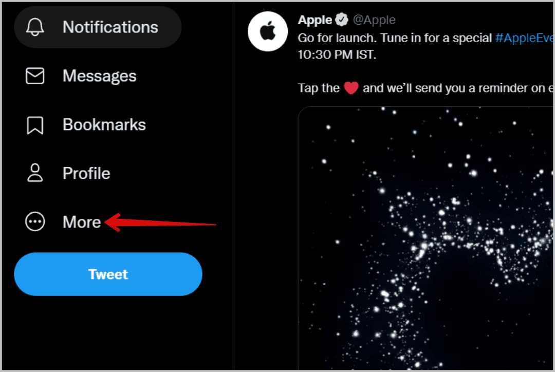 More-option-on-Twitter كيفية عرض ونشر وتصفية المحتوى الحساس على تويتر