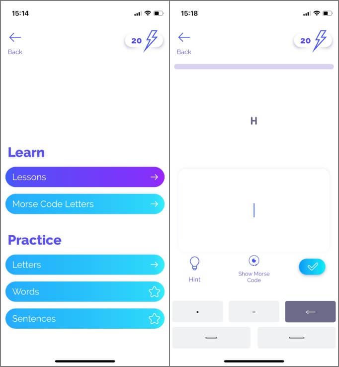 Morse-Code-Apps-for-iPhone-2-682x738 أفضل 5 تطبيقات Morse Code لأجهزة iPhone و iPad