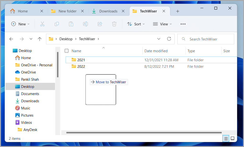 كيفية استخدام علامات تبويب مستكشف الملفات على Windows 11 - %categories