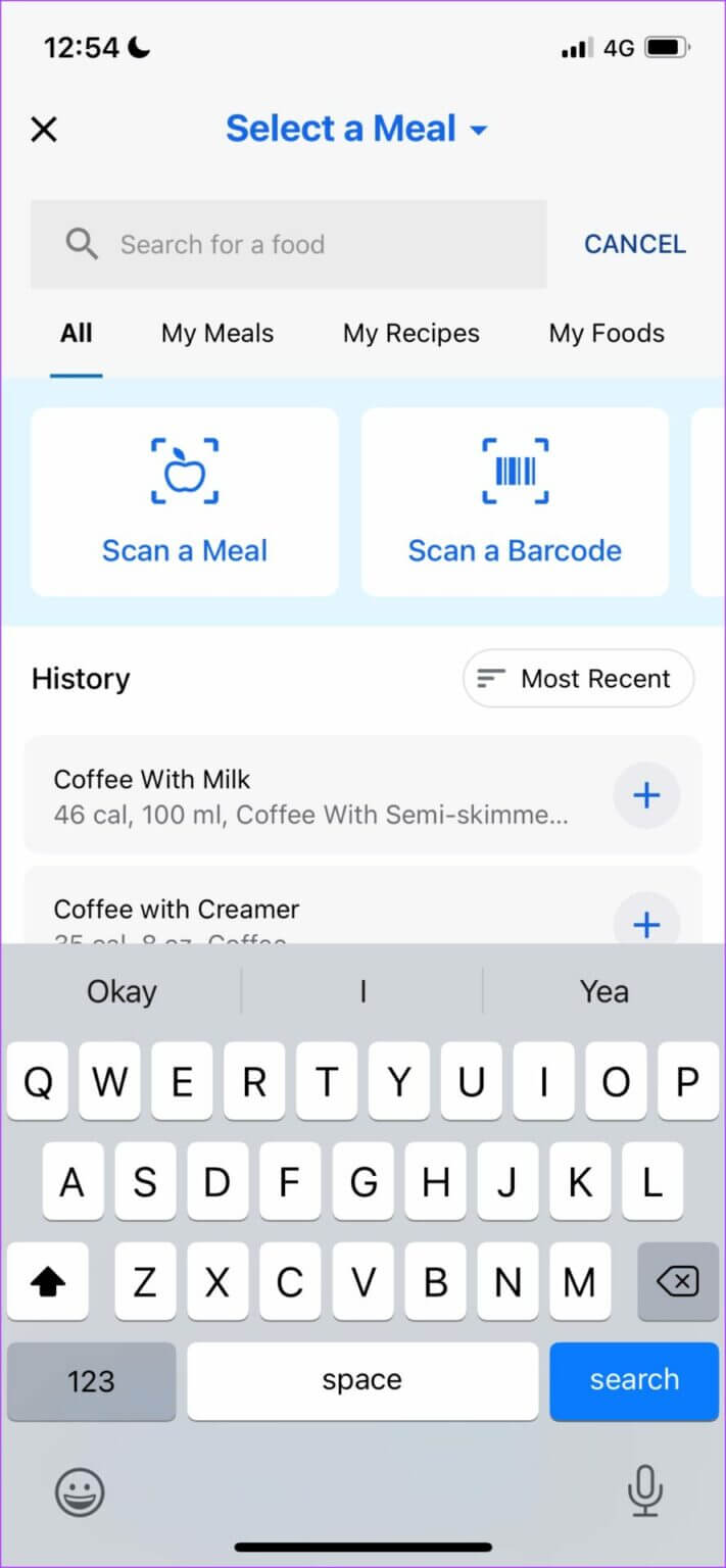 MyFitnessPal-Homepage-711x1536-1-711x1536 أفضل 5 تطبيقات مجانية لحساب عدد السعرات الحرارية لـ iPhone
