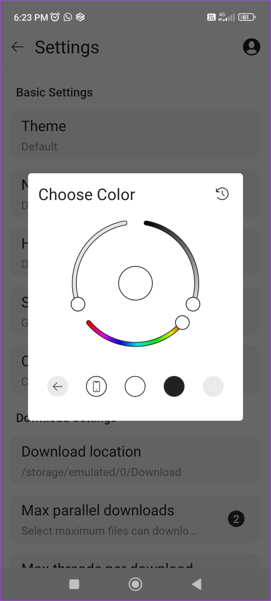 Neon-Custom-Colors-866x1920 أفضل 7 تطبيقات أندرويد مجانية لشهر سبتمبر 2022