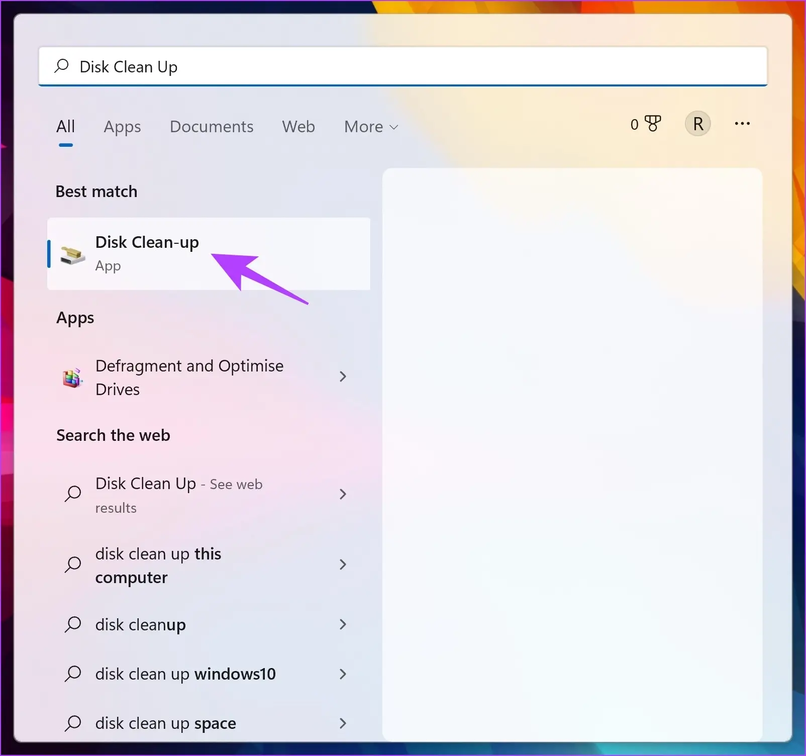 Open-Disk-Cleanup- 3 طرق لإزالة الملفات المتبقية بعد إلغاء تثبيت البرنامج على Windows