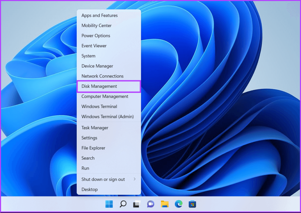 Open-Disk-Management-1024x723-1 كيفية إنشاء وتعديل أقسام القرص الصلب على Windows 11