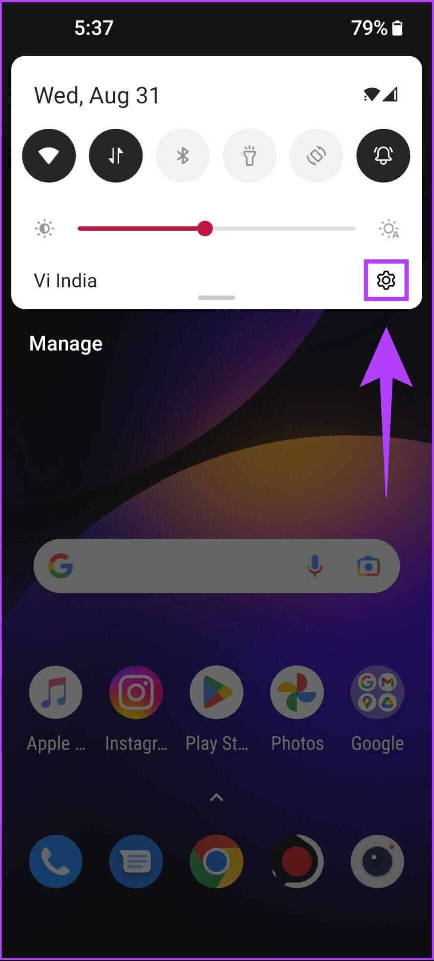Open-Settings-App-16-868x1920 كيفية عكس Android لجهاز الكمبيوتر بنظام Windows 11