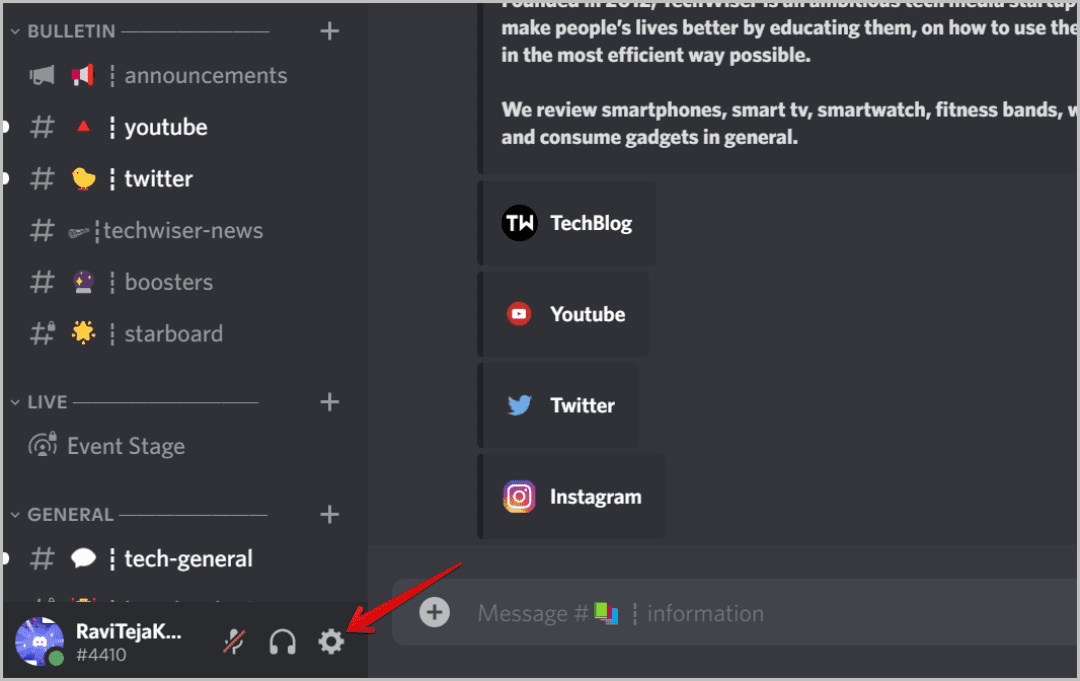 Opening-Discord-User-Settings كيفية الاتصال واستخدام Discord مع Xbox