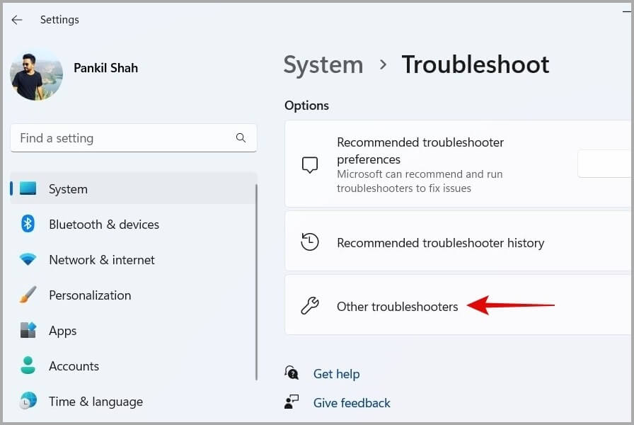 Other-Troubleshooters-on-Windows-11-896x600 أفضل 7 إصلاحات لعدم عمل الرسام أو الرسام ثلاثي الأبعاد على Windows 11