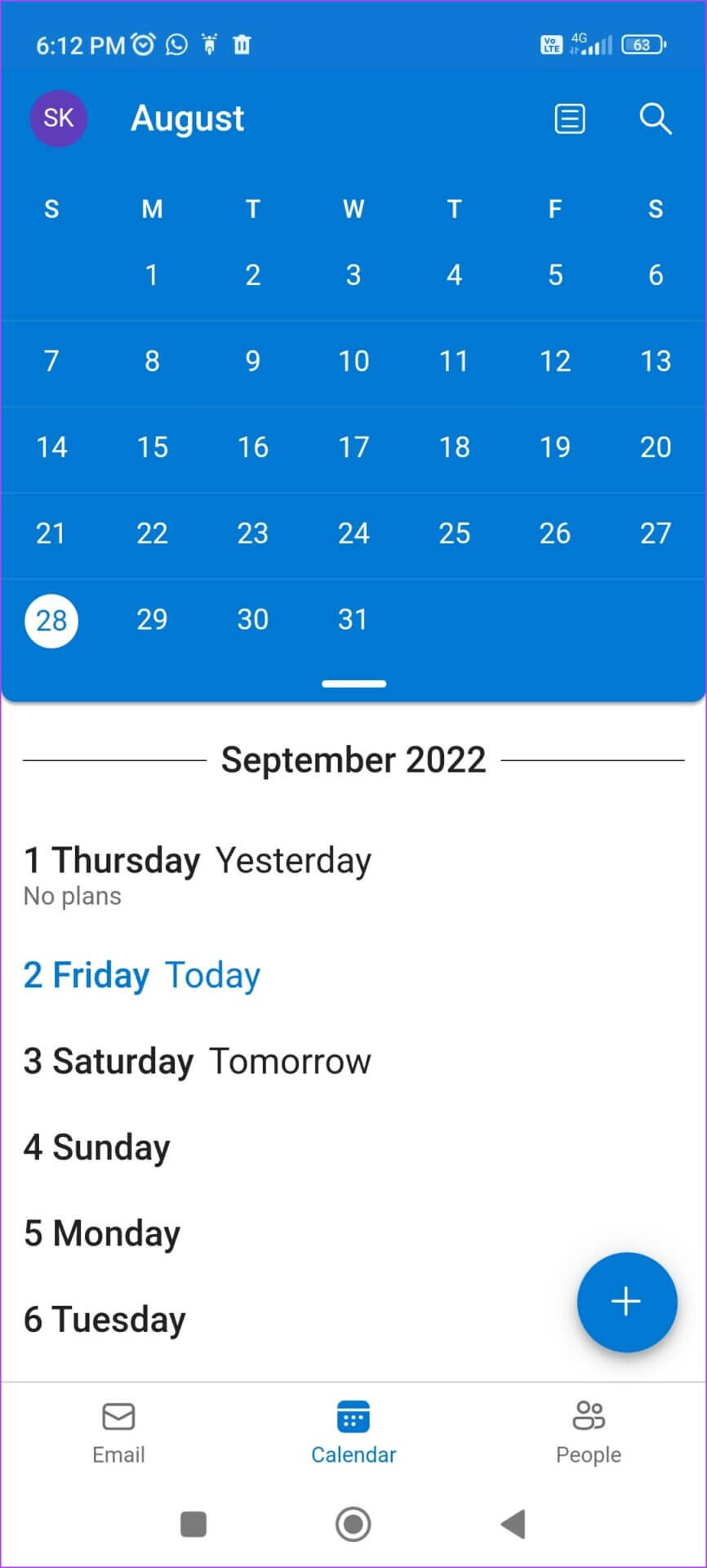 Outlook-Lite-Calender-866x1920 أفضل 7 تطبيقات أندرويد مجانية لشهر سبتمبر 2022