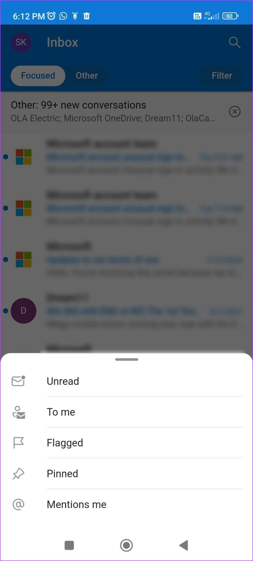 Outlook-Lite-Filter-866x1920 أفضل 7 تطبيقات أندرويد مجانية لشهر سبتمبر 2022