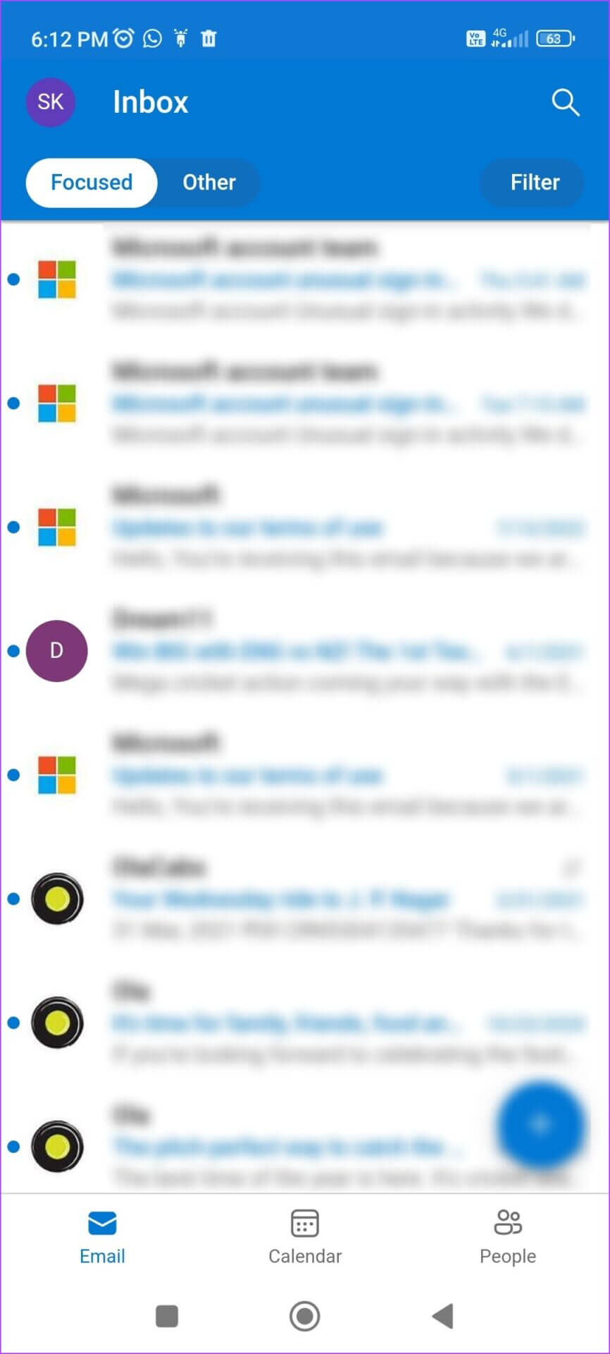Outlook-Lite-Homescreen-866x1920 أفضل 7 تطبيقات أندرويد مجانية لشهر سبتمبر 2022