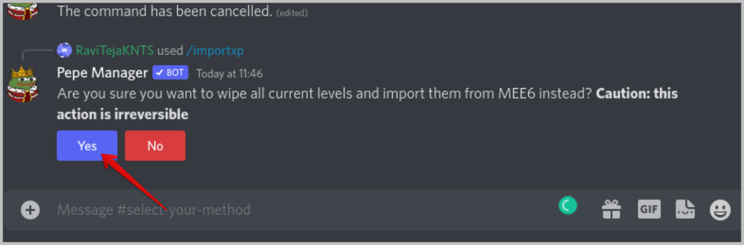 Pepe-Manager-import-levels-from-MEE6-1 بديل مجاني لبوت Discord لمستويات MEE6