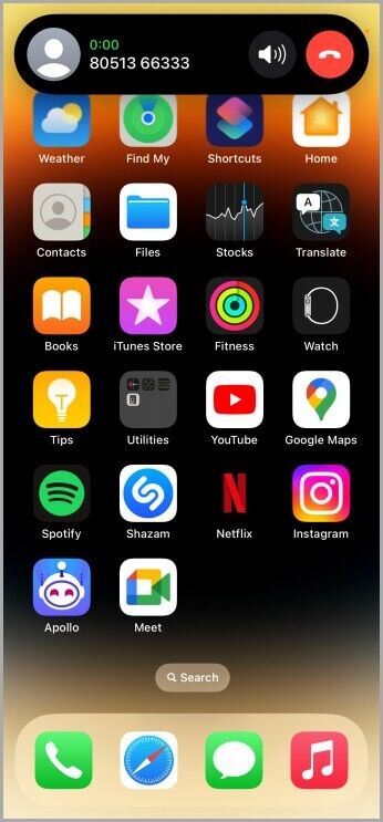 Phone-Calls-on-Dynamic-Island-2-346x743 أكثر من 12 شيئًا مثيرًا يمكنك القيام به مع الجزيرة الديناميكية