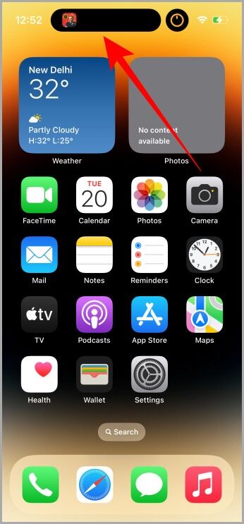 Podcast-Controls-on-Dynamic-Island-346x743 أكثر من 12 شيئًا مثيرًا يمكنك القيام به مع الجزيرة الديناميكية