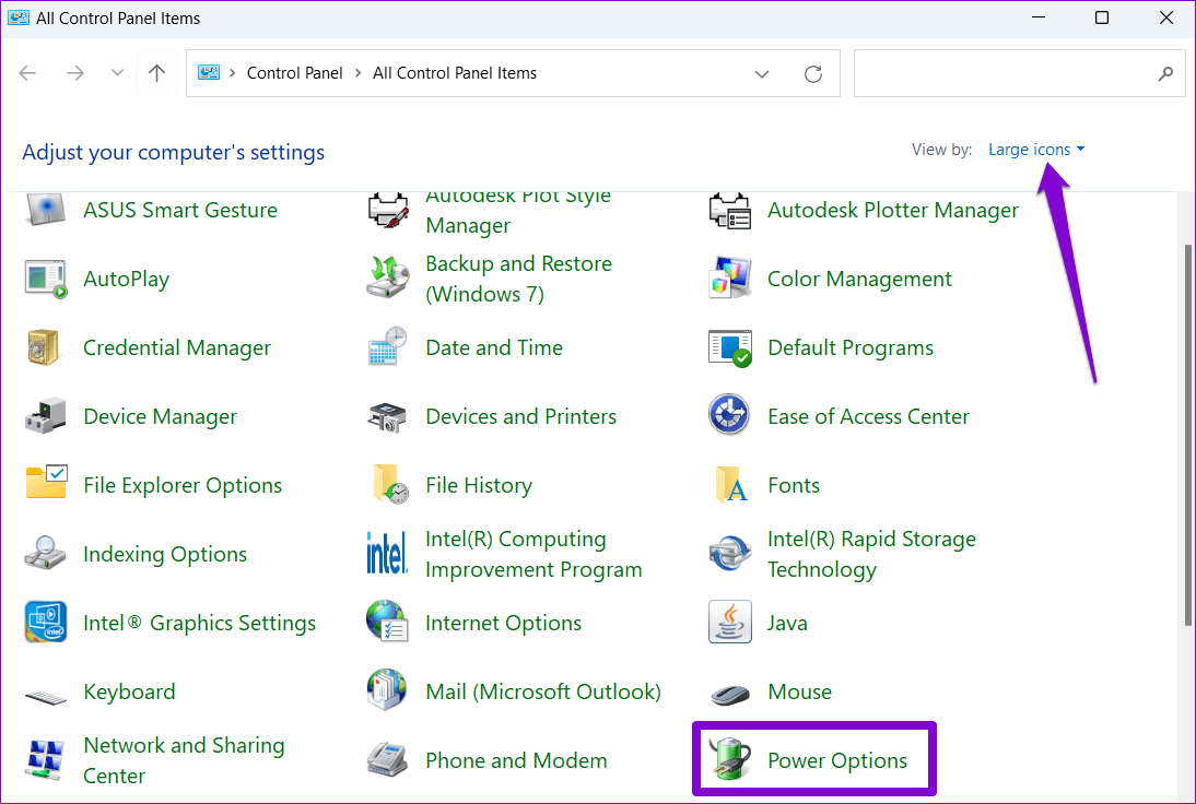 Power-Options-on-Windows-5 أفضل 4 طرق لتعطيل بدء التشغيل السريع على Windows 11