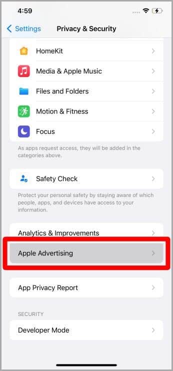 كيفية إيقاف تشغيل الإعلانات المخصصة على iPhone - %categories