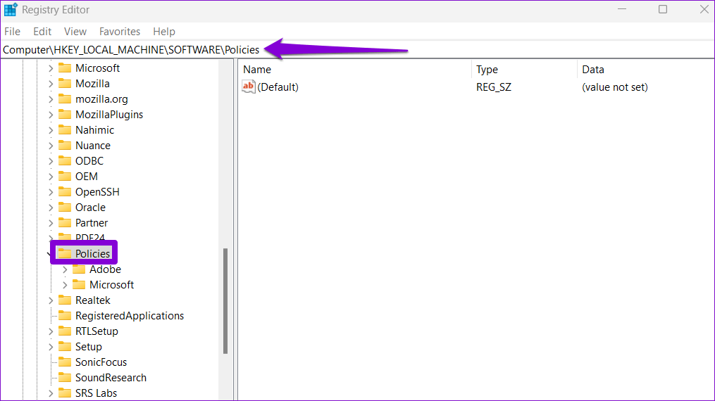 Registry-Editor-11 أفضل 5 طرق لإصلاح عدم عمل سطح المكتب البعيد من Chrome على Windows 11