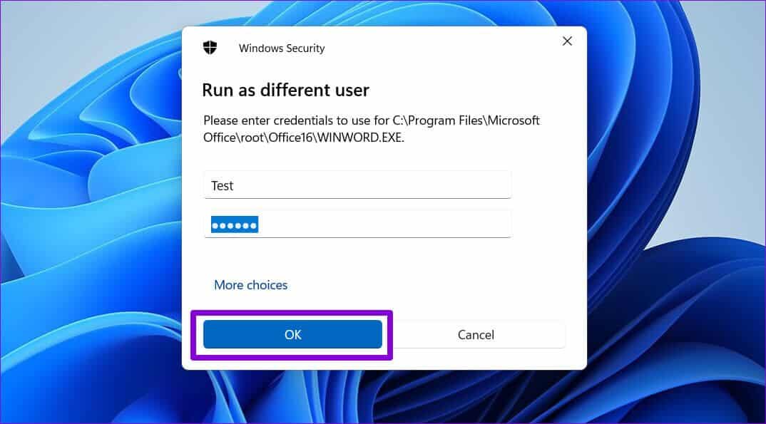 Run-App-as-Different-User-From-Start-Menu-on-Windows-11-1074x595 أفضل 3 طرق لتشغيل التطبيقات كمستخدم مختلف على Windows 11