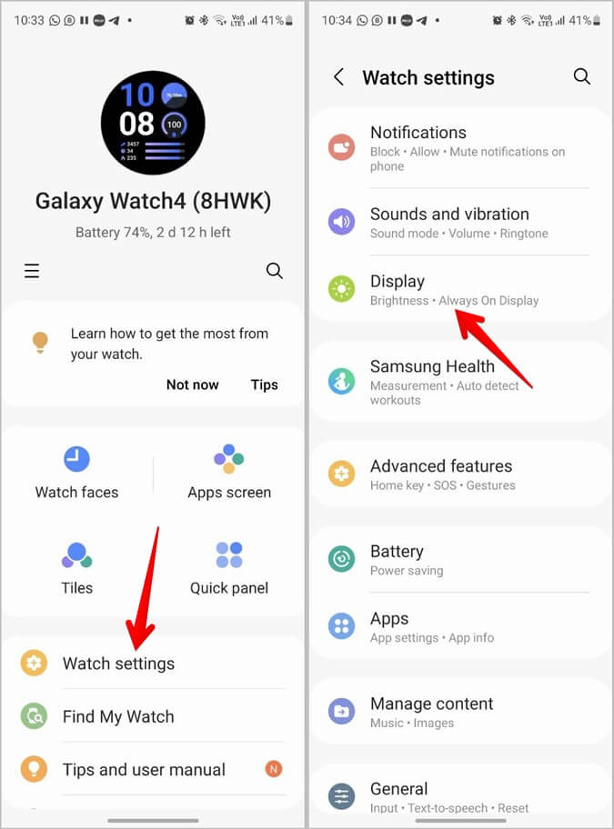 4 طرق لتشغيل العرض الدائم أو إيقاف تشغيله على Samsung Galaxy Watch - %categories