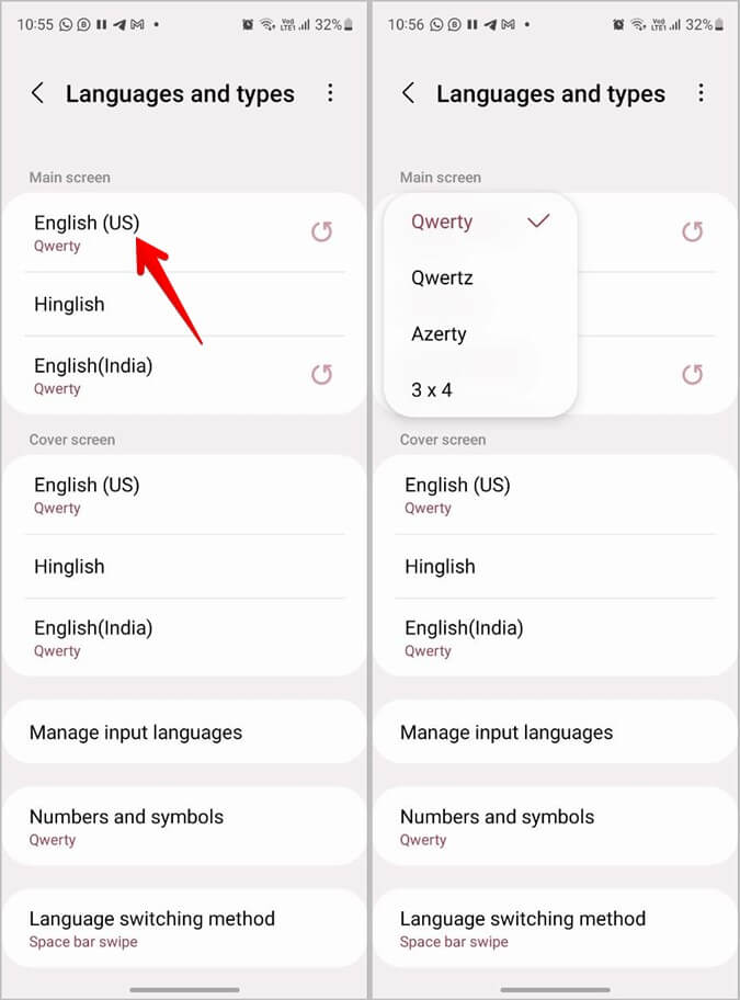 كيفية إضافة اللغة وتغييرها وإدارتها في لوحة مفاتيح Samsung - %categories